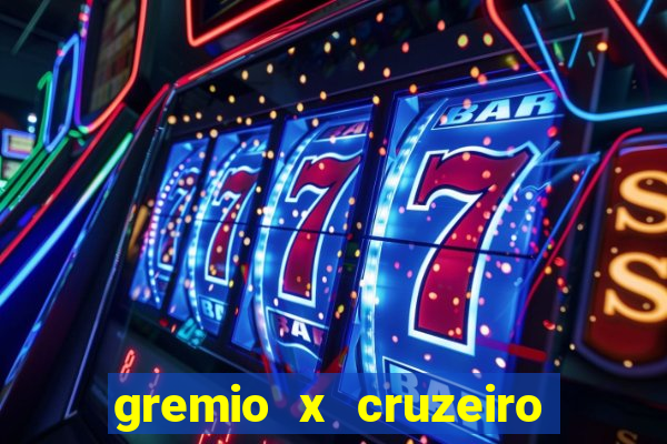 gremio x cruzeiro ao vivo hd